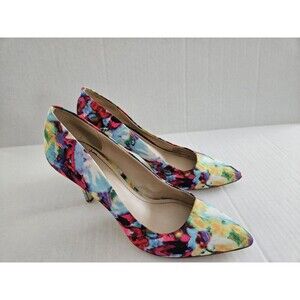 BCBGeneration Multicolor Floral Heels
